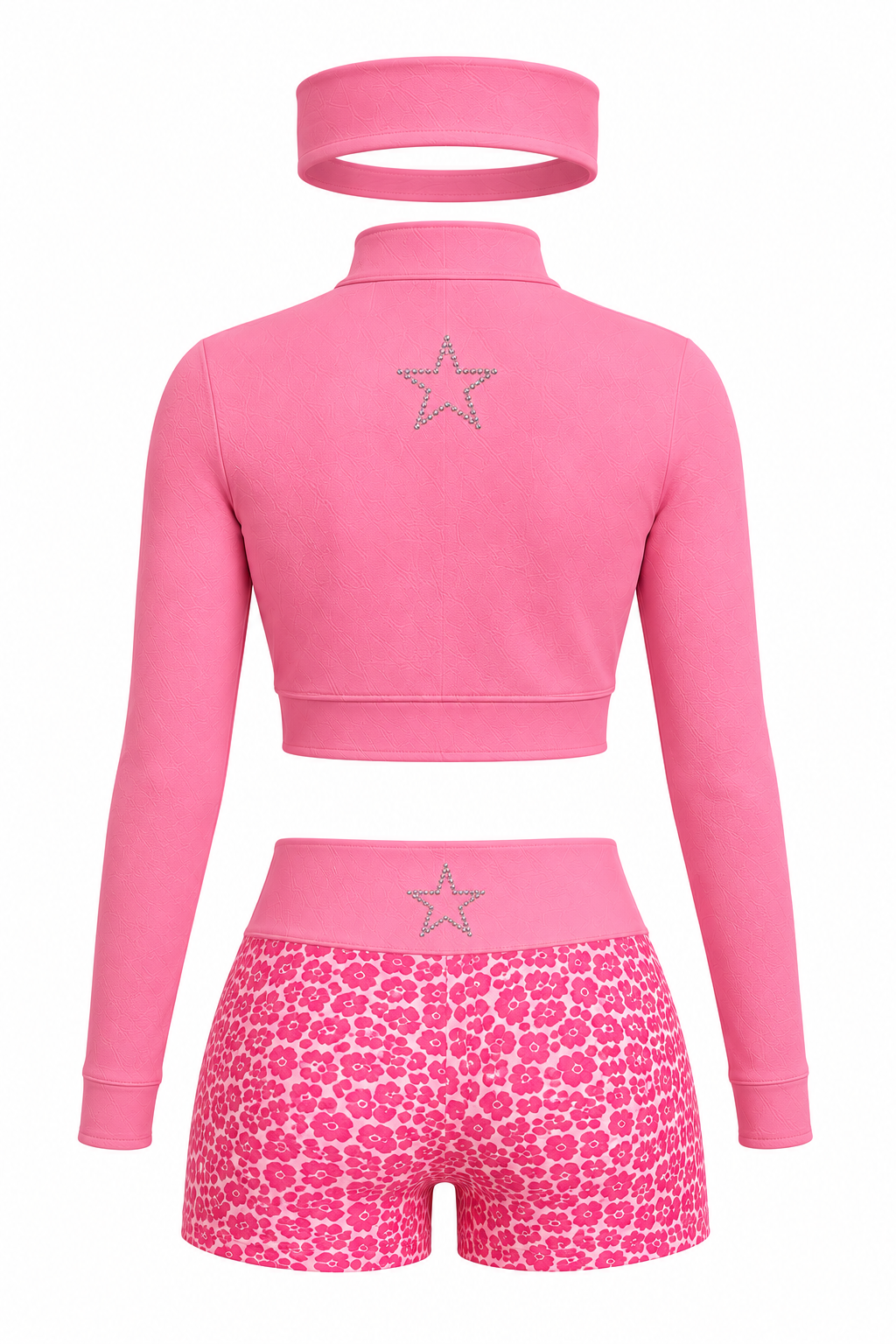 Kute Pink Leopard Set